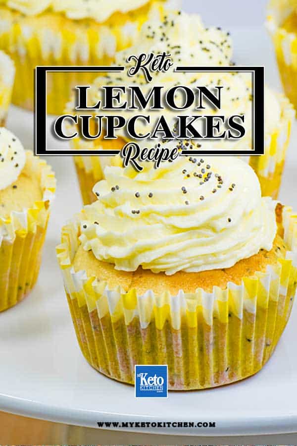 Moist Keto Lemon & Poppyseed Muffins