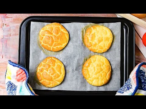 Keto Egg Bread Recipe - Aka Low-Carb Cloud Bread or Oopsie Rolls (1g Carbs)