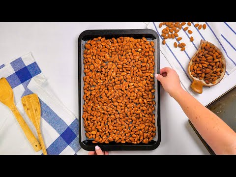 Low Carb Baked Almonds Recipe Roasted to Perfection - Keto Snack