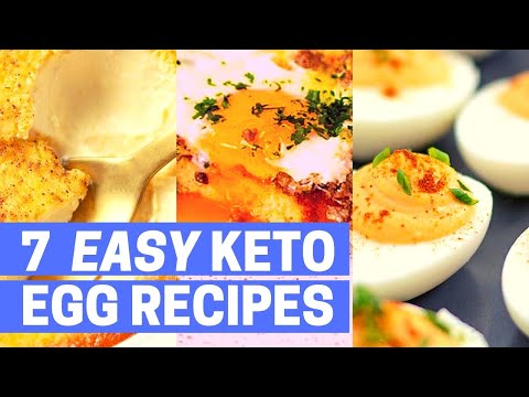 7 Keto Egg Recipe Ideas - Super Healthy, Low-Carb &amp; Delicious! (Budget Friendly)