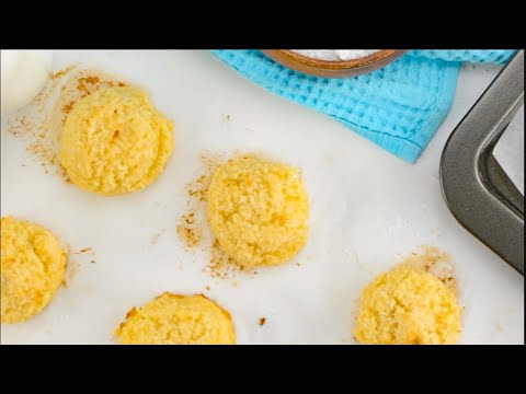 Keto Recipe Coconut Macaroons Cookies - Tasty Low Carb Snacks that are Easy to Make! (1g Carbs)