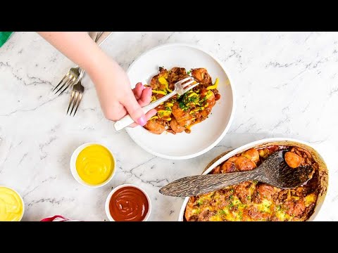 Keto Chili Cheese Dog Bake Recipe - Casserole - &quot;Super Tasty&quot; &amp; Very Easy to Make