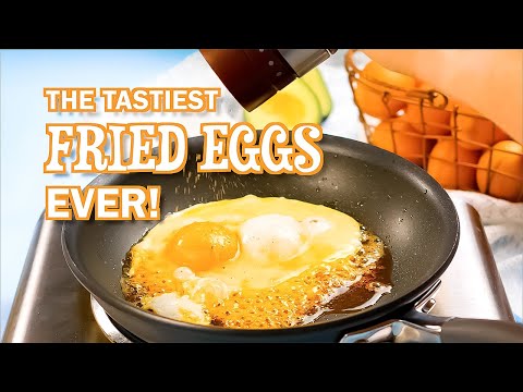 Fried Eggs with Cheese Recipe - &quot;Tastiest Ever&quot; (Super Easy)