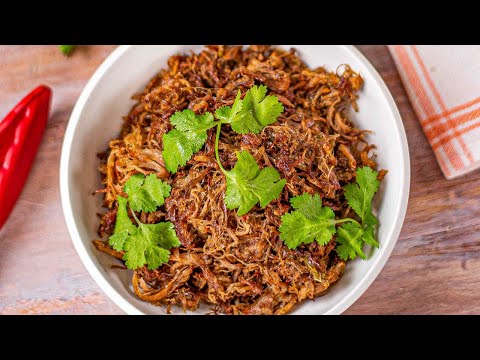 Pulled Pork Carnitas Instant Pot Recipe - Low Carb &amp; Keto (1g Carbs)