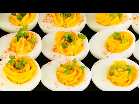 Keto Deviled Eggs Recipe - Low Carb Creamy &amp; Delicious Entree or Snack - &quot;Restaurant Quality&quot; (Easy)