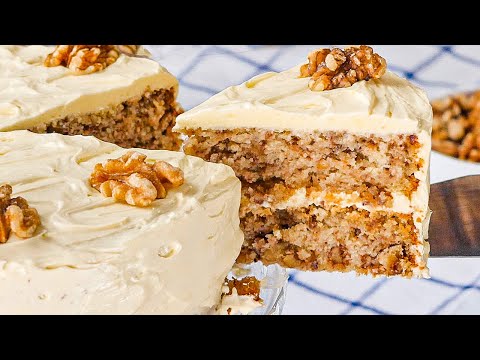 Sugar Free Walnut Cake Recipe - Easy To Make, Healthy &amp; Delicious (Low Carb &amp; Keto)