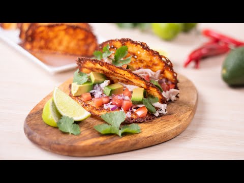 Keto Taco Shells Recipe - How To Make Low Carb Cheese Tacos (Easy 1 Ingredient)