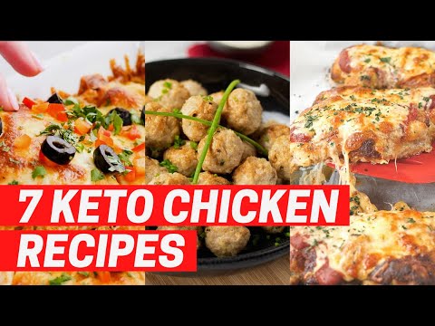 7 Keto Chicken Recipe Ideas - Easy Low Carb Recipes To Make At Home, Best Meals from My Keto Kitchen