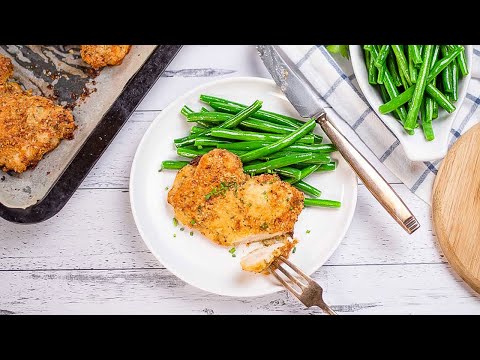 Keto Breaded Chicken Thighs Recipe - 5 Ingredients (2g Carbs)