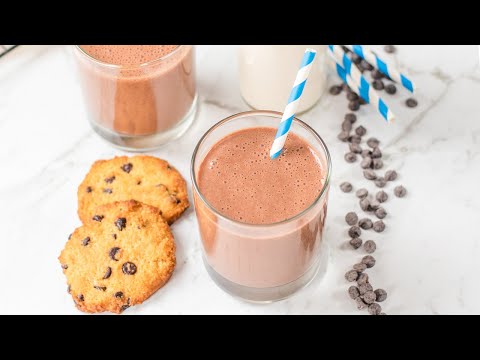 Keto Chocolate Milk Recipe - Low Carb, Healthy &amp; Delicious Fat Burning Drink (Easy to Make)