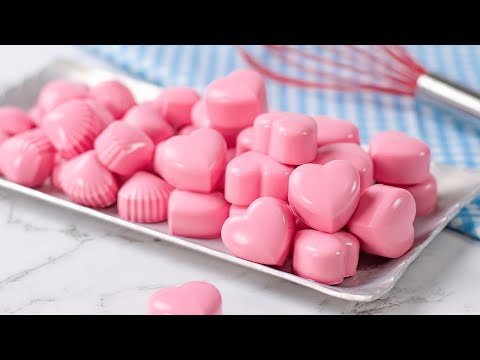 Fat Bombs Recipe - &quot;Raspberry Cream Hearts&quot; - Delicious &amp; Healthy Keto Snack (ZERO CARBS)