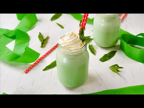 Keto Mint Shamrock Shake Recipe - Tasty Low-Carb Milkshake - &quot;2g Net Carbs&quot; - (Easy)