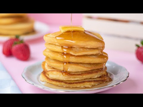 Easy Keto Pancakes Recipe - Low Carb &amp; Made with Almond Flour (1g Net Carbs Per Pancake)