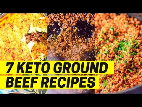 7 Keto Ground Beef Recipes - How to Make the Best Low Carb Easy &amp; Delicious Minced Meat on a Budget