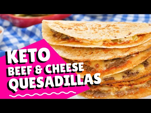 How To Make Keto Quesadillas - Easy Recipe in 5 Minutes (3g Carbs)