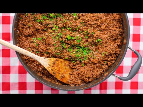 Keto Spaghetti Sauce Recipe - Very Easy to Make Low-Carb Ground Beef Dish