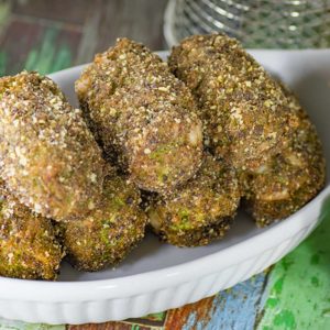 Keto Broccoli and Bacon Croquettes