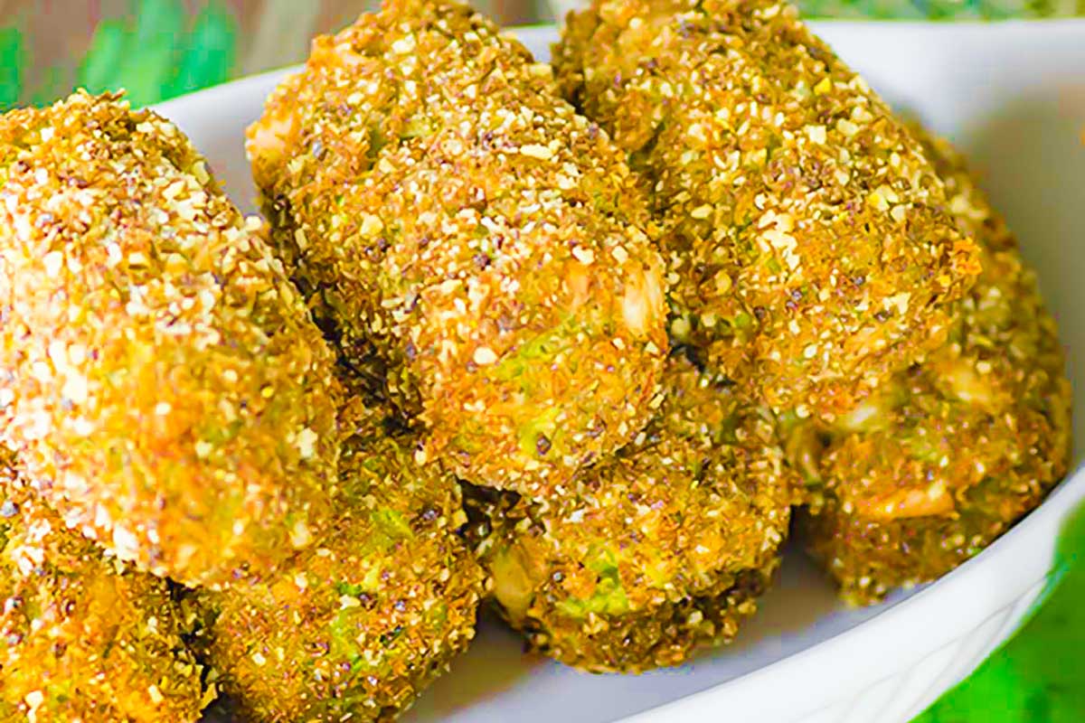 Keto Croquettes Broccoli and Bacon (1g Carbs) My Keto Kitchen