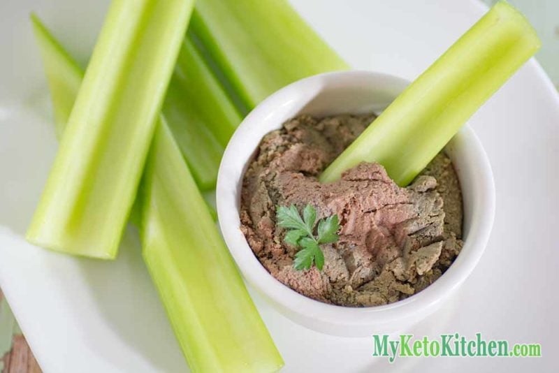 Delicious Low Carb Savoury Chicken Liver Pate | My Keto Kitchen