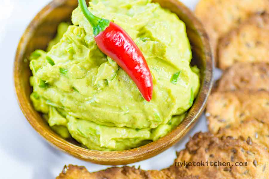 The Best Low Carb Guacamole