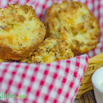 Low Carb Bacon & Sour Cream Muffins Ketogenic Breakfast Ideas