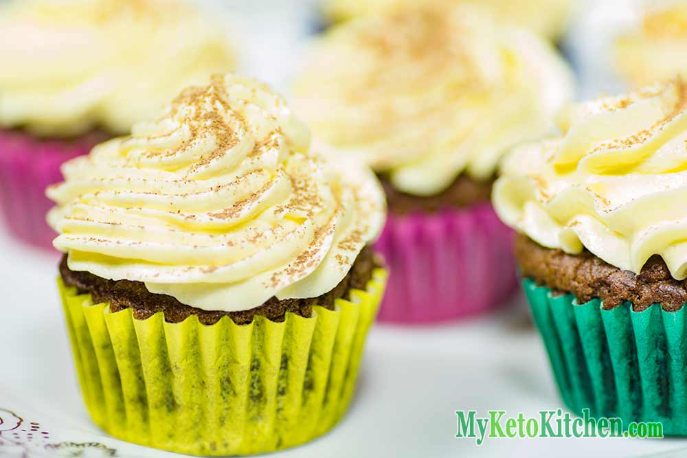 Keto Cupcakes Recipe Low Carb Chocolate Cream Keto Cupcakes Recipe Low Carb Chocolate Cream