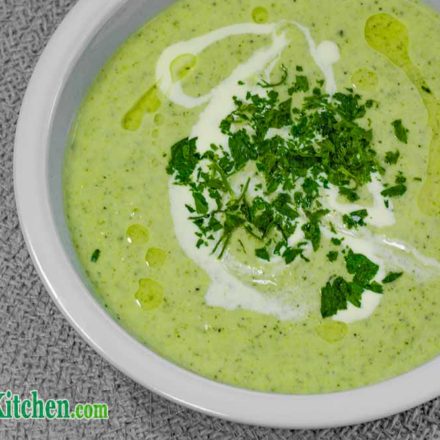 Low Carb Broccoli and Leek Soup