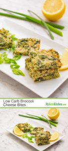 Low Carb Broccoli Cheese Bites