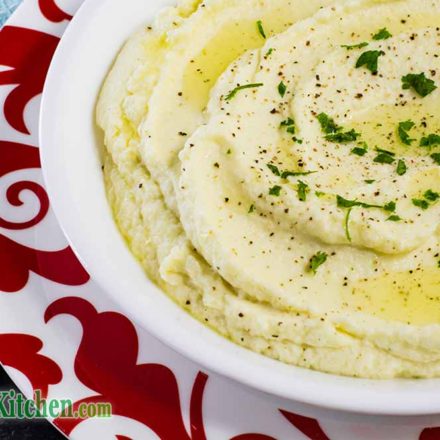 Low Carb Buttery Cauliflower Mash