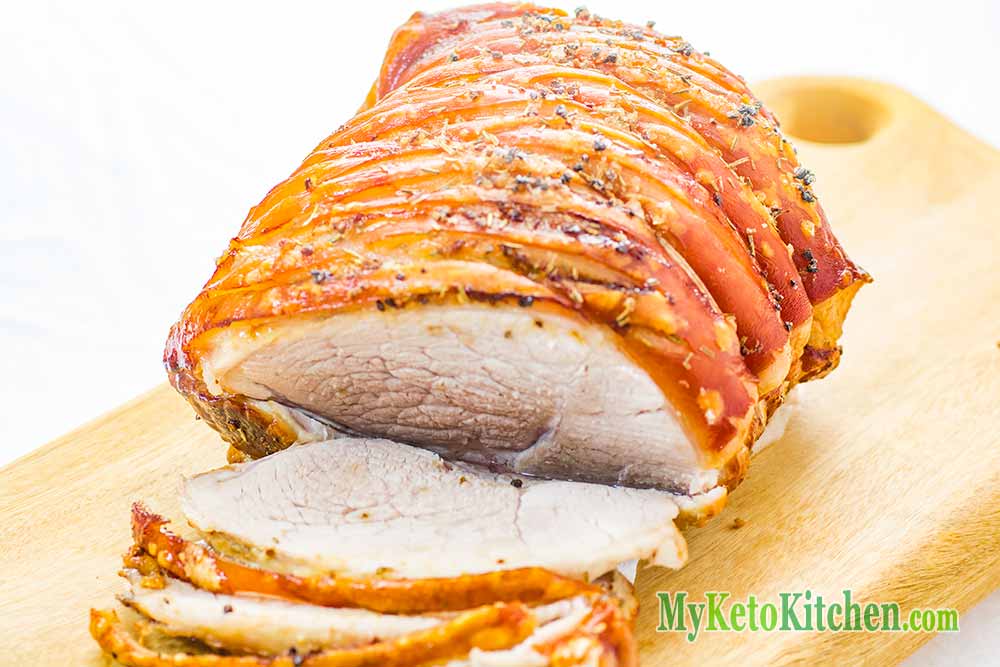 Roast Pork Crackiling Keto Christmas Recipe