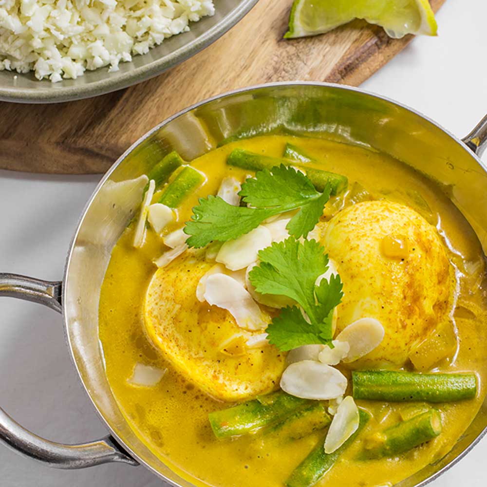 How to make Low Carb Indian Boiled Egg Curry
