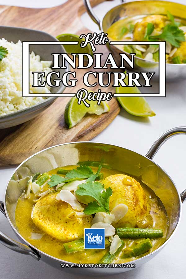 Keto Indian Egg Curry Recipe