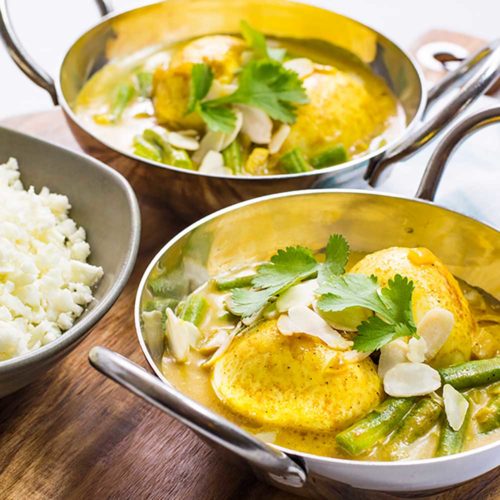 Low Carb Indian Boiled Egg Curry - "Keto & Vegetarian" Recipe | My Keto