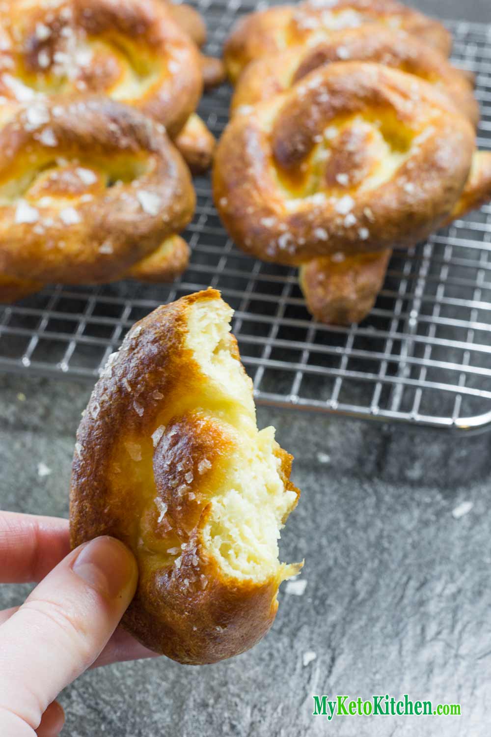 Ketogenic Soft Pretzels