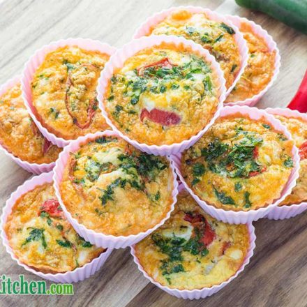 Low Carb Spanish Chorizo and Manchego Egg Muffins