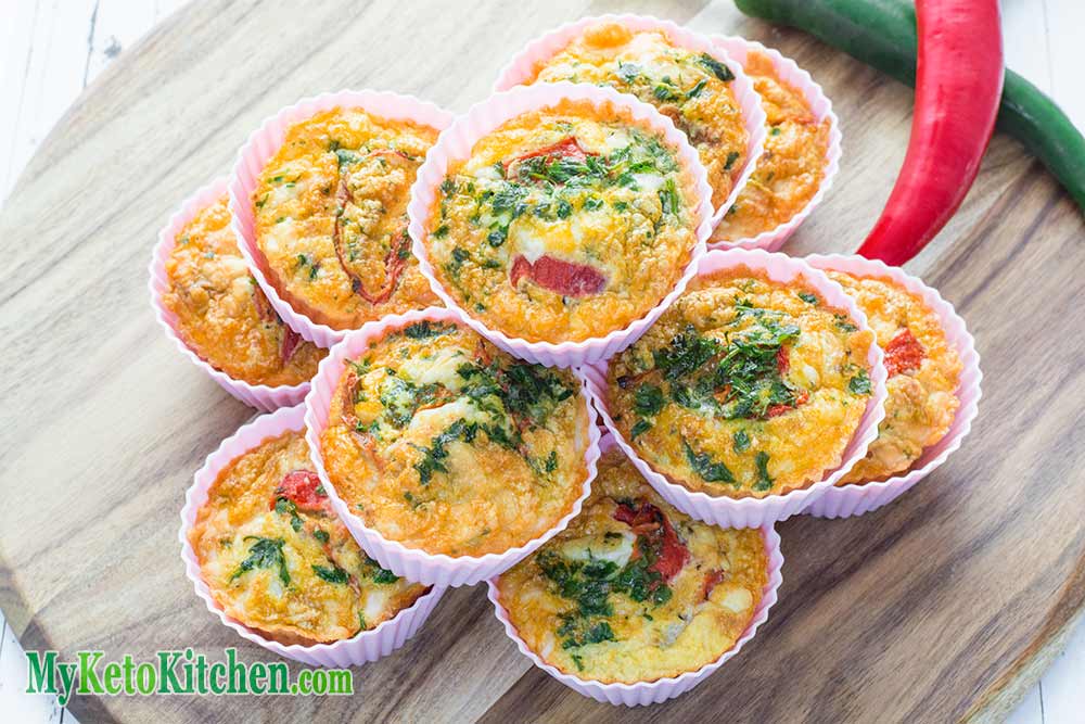 Low Carb Spanish Chorizo and Manchego Egg Muffins