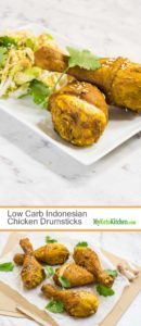 Low Carb Indonesian Chicken Drumsticks