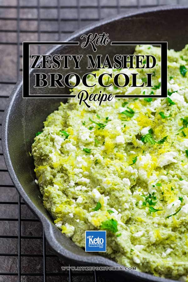 Low Carb Lemon and Feta Broccoli Mash Recipe