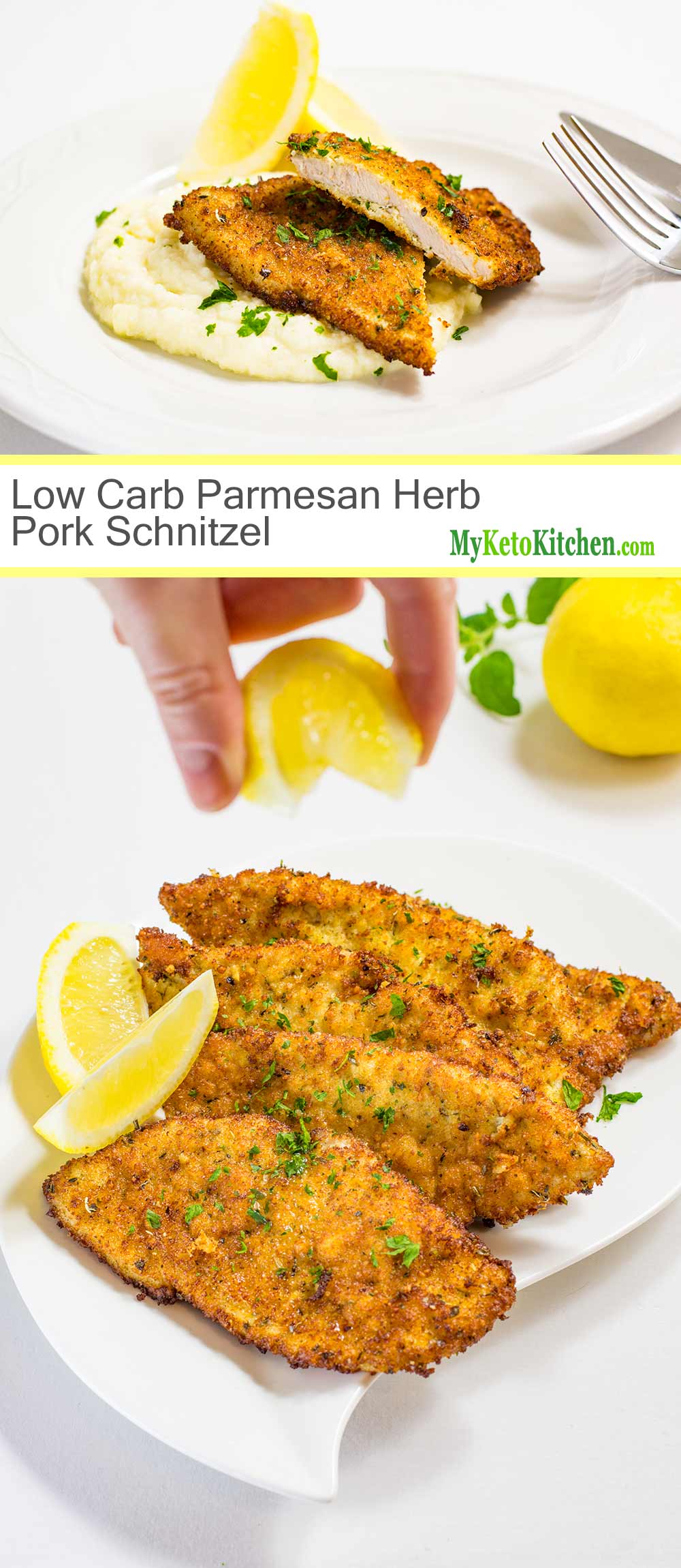Keto Pork Schnitzel Recipe Best LowCarb, Crispy Parmesan & Herb