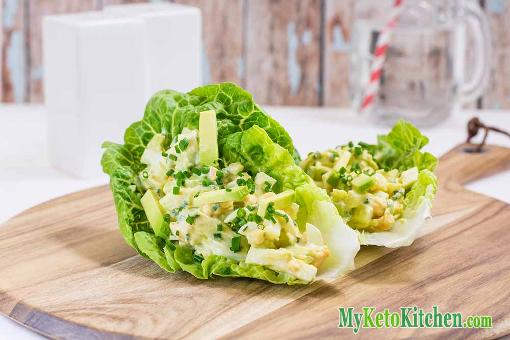 Keto Egg Salad Wraps Recipe