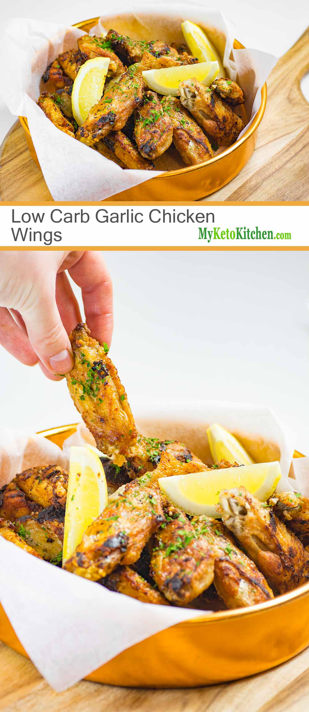 Best Keto Chicken Wings Recipe Pan Fried Crispy Garlic