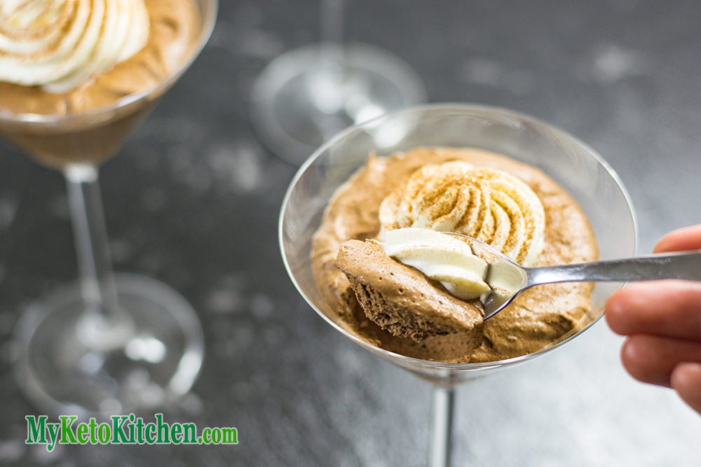 Keto Mousse - Low Carb Chocolate Mocha Keto Mousse - Low Carb Chocolate Mocha