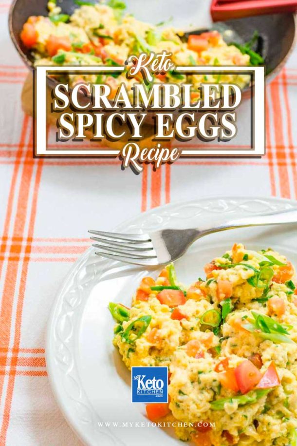 Keto Scrambled Eggs Low Carb Breakfast Healthy Start To The Day!