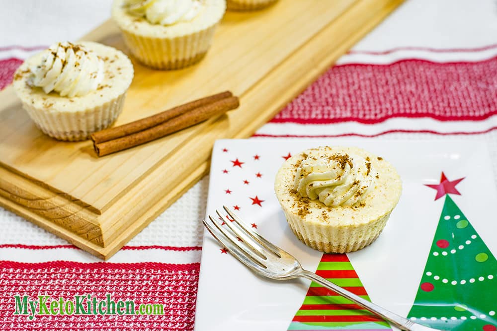 Eggnog Christmas Keto Treats