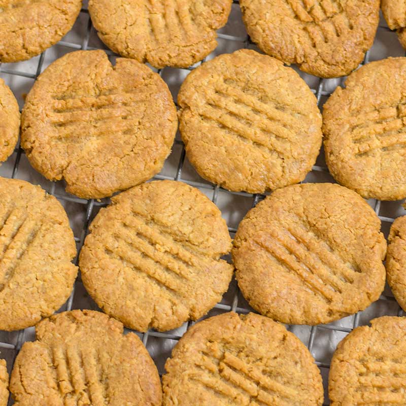 Keto Peanut Butter Cookies