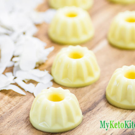 Low Carb Pina Colada Fat Bombs