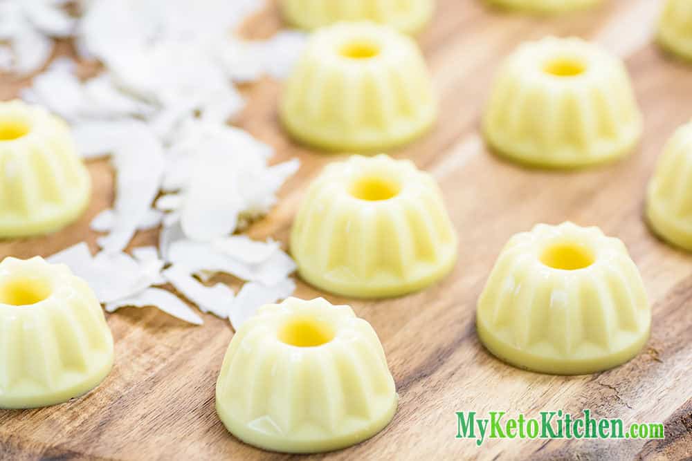 Low Carb Pina Colada Fat Bombs