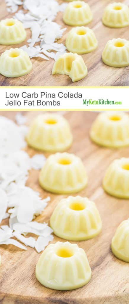 Low Carb Pina Colada Fat Bombs (Gluten Free, Keto)