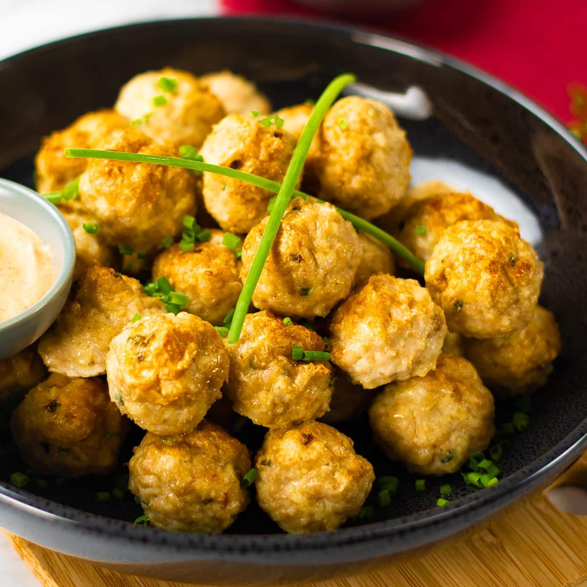 Garlic Chicken Cheese Balls - Naush Kitchen Routine