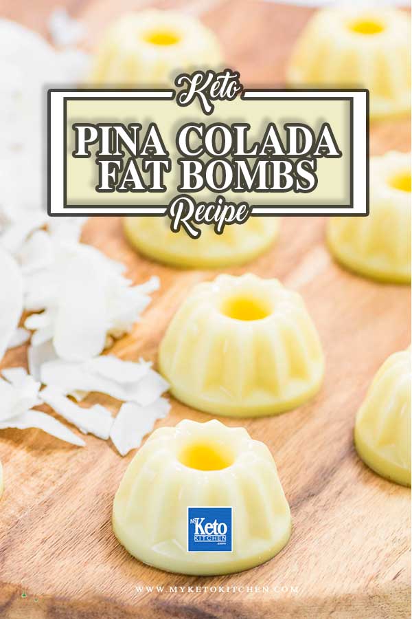 Keto Pina Colada Fat Bombs Recipe